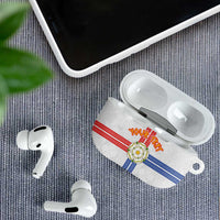 Personalized Yorkshire Celtic Heritage AirPods Case Cross Style - Wonder Print Shop
