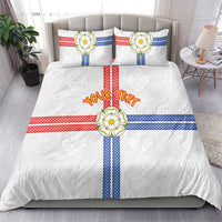 Personalized Yorkshire Celtic Heritage Bedding Set Cross Style - Wonder Print Shop