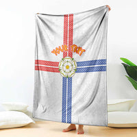 Personalized Yorkshire Celtic Heritage Blanket Cross Style - Wonder Print Shop
