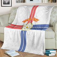 Personalized Yorkshire Celtic Heritage Blanket Cross Style - Wonder Print Shop