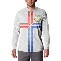 Personalized Yorkshire Celtic Heritage Button Sweatshirt Cross Style - Wonder Print Shop
