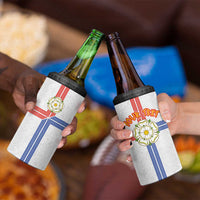 Personalized Yorkshire Celtic Heritage 4 in 1 Can Cooler Tumbler Cross Style - Wonder Print Shop