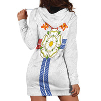 Personalized Yorkshire Celtic Heritage Hoodie Dress Cross Style - Wonder Print Shop