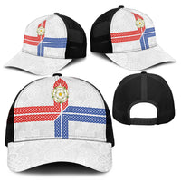Yorkshire Celtic Heritage Mesh Trucker Cap Cross Style - Wonder Print Shop