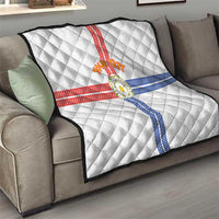 Personalized Yorkshire Celtic Heritage Quilt Cross Style - Wonder Print Shop