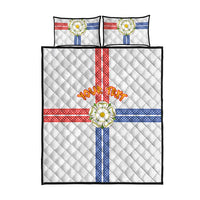 Personalized Yorkshire Celtic Heritage Quilt Bed Set Cross Style - Wonder Print Shop