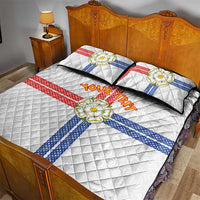 Personalized Yorkshire Celtic Heritage Quilt Bed Set Cross Style - Wonder Print Shop