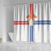 Personalized Yorkshire Celtic Heritage Shower Curtain Cross Style - Wonder Print Shop