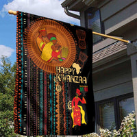 Happy Kwanzaa African Tribal Pattern Garden Flag - Wonder Print Shop