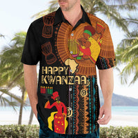 Happy Kwanzaa African Tribal Pattern Hawaiian Shirt - Wonder Print Shop