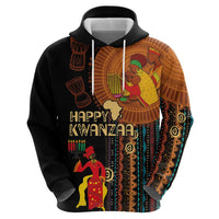 Happy Kwanzaa African Tribal Pattern Hoodie - Wonder Print Shop