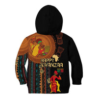 Happy Kwanzaa African Tribal Pattern Kid Hoodie - Wonder Print Shop
