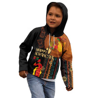 Happy Kwanzaa African Tribal Pattern Kid Hoodie - Wonder Print Shop