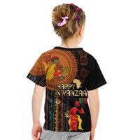 Happy Kwanzaa African Tribal Pattern Kid T Shirt - Wonder Print Shop