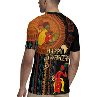 Happy Kwanzaa African Tribal Pattern Rugby Jersey - Wonder Print Shop