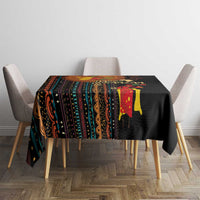 Happy Kwanzaa African Tribal Pattern Tablecloth - Wonder Print Shop