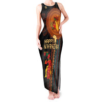 Happy Kwanzaa African Tribal Pattern Tank Maxi Dress - Wonder Print Shop