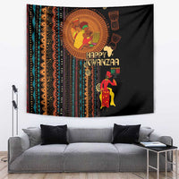 Happy Kwanzaa African Tribal Pattern Tapestry - Wonder Print Shop