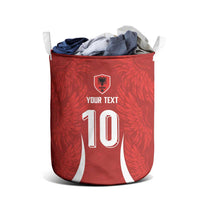 Custom Albania National Football Laundry Basket The Wings Sporty Style - Wonder Print Shop