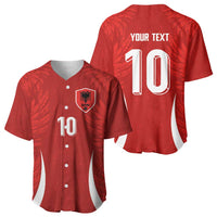 Custom Albania National Football Baseball Jersey The Wings Sporty Style - Wonder Print Shop