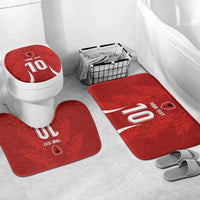Custom Albania National Football Bathroom Set The Wings Sporty Style - Wonder Print Shop