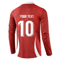 Custom Albania National Football Button Sweatshirt The Wings Sporty Style - Wonder Print Shop
