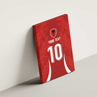 Custom Albania National Football Canvas Wall Art The Wings Sporty Style - Wonder Print Shop