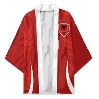 Custom Albania National Football Kimono The Wings Sporty Style - Wonder Print Shop