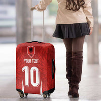 Custom Albania National Football Luggage Cover The Wings Sporty Style - Wonder Print Shop