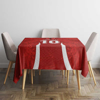 Custom Albania National Football Tablecloth The Wings Sporty Style - Wonder Print Shop