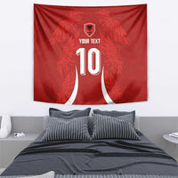 Custom Albania National Football Tapestry The Wings Sporty Style - Wonder Print Shop