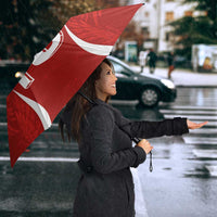 Custom Albania National Football Umbrella The Wings Sporty Style - Wonder Print Shop