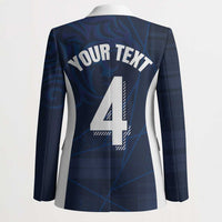 Custom Scotland National Football Blazer Tartan Patchwork and Sport Lion - Wonder Print Shop