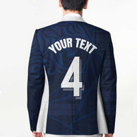 Custom Scotland National Football Blazer Tartan Patchwork and Sport Lion - Wonder Print Shop