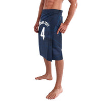 Custom Scotland National Football Lavalava Tartan Patchwork and Sport Lion - Wonder Print Shop