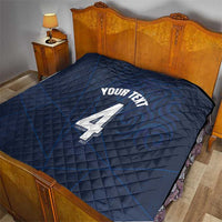 Custom Scotland National Football Quilt Tartan Patchwork and Sport Lion - Wonder Print Shop