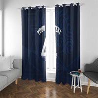 Custom Scotland National Football Window Curtain Tartan Patchwork and Sport Lion - Wonder Print Shop