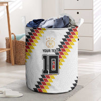 Custom Germany National Football Laundry Basket Inspired German Flag and Bavarian Renaissance Motifs - Wonder Print Shop