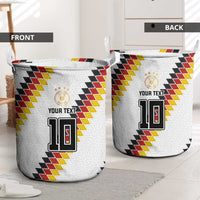 Custom Germany National Football Laundry Basket Inspired German Flag and Bavarian Renaissance Motifs - Wonder Print Shop
