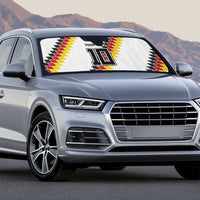 Custom Germany National Football Auto Sun Shade Inspired German Flag and Bavarian Renaissance Motifs - Wonder Print Shop