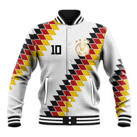 Custom Germany National Football Baseball Jacket Inspired German Flag and Bavarian Renaissance Motifs - Wonder Print Shop