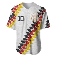 Custom Germany National Football Baseball Jersey Inspired German Flag and Bavarian Renaissance Motifs - Wonder Print Shop