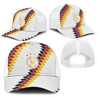 Germany National Football Baseball Net Cap Inspired by German Flag and Bavarian Renaissance Ornaments Motifs - Wonder Print Shop