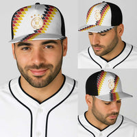 Germany National Football Baseball Net Cap Inspired by German Flag and Bavarian Renaissance Ornaments Motifs - Wonder Print Shop