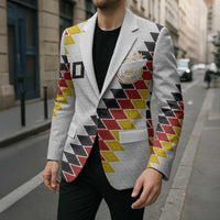 Custom Germany National Football Blazer Inspired German Flag and Bavarian Renaissance Motifs - Wonder Print Shop