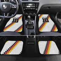 Custom Germany National Football Car Mats Inspired German Flag and Bavarian Renaissance Motifs - Wonder Print Shop