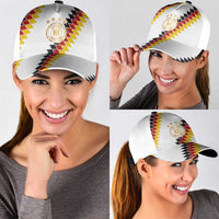 Germany National Football Classic Cap Inspired by German Flag and Bavarian Renaissance Ornaments Motifs - Wonder Print Shop