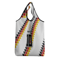 Custom Germany National Football Grocery Bag Inspired German Flag and Bavarian Renaissance Motifs - Wonder Print Shop