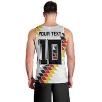 Custom Germany National Football Men Tank Top Inspired German Flag and Bavarian Renaissance Motifs - Wonder Print Shop
