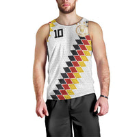 Custom Germany National Football Men Tank Top Inspired German Flag and Bavarian Renaissance Motifs - Wonder Print Shop